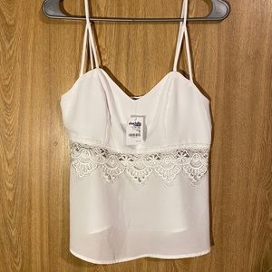 White Lace Cami *NWT*